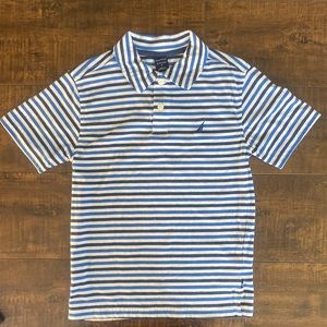 Never worn Nautical short sleeve collard shirt